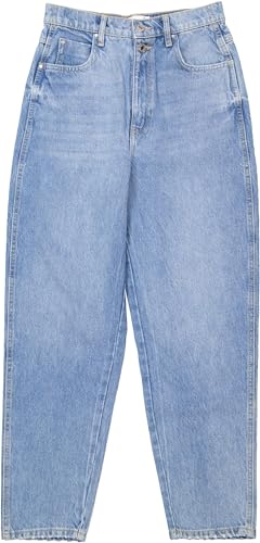 Mango Damen Jeans 'Aimee' Tapered blau (DE/NL/SE/PL, Numerisch, 38, Regular, Regular, blau) von Mango