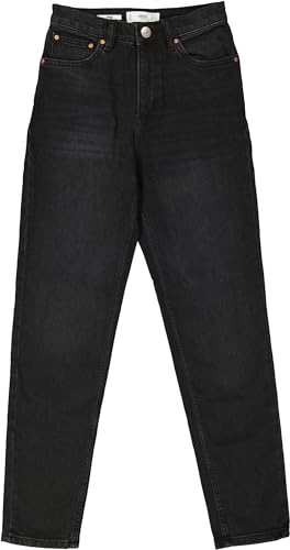 Mango Damen Jeans Mom Comfort Gr. 32 schwarz von Mango