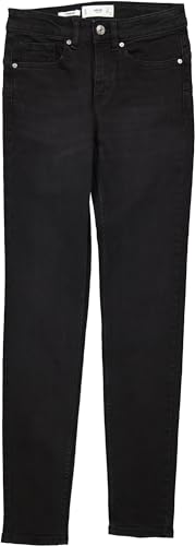 Mango Damen Jeans Push Up Skinny schwarz (DE/NL/SE/PL, Numerisch, 36, Regular, Regular, schwarz) von Mango