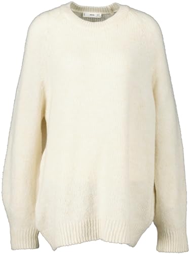 Mango Damen Pullover 'Jorge' Offwhite Gr. L von Mango