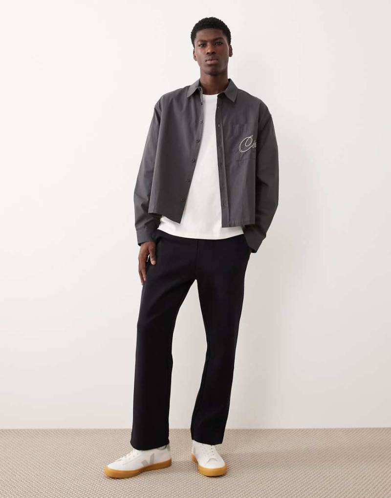Mango - Elegante Jogginghose in Marineblau von Mango