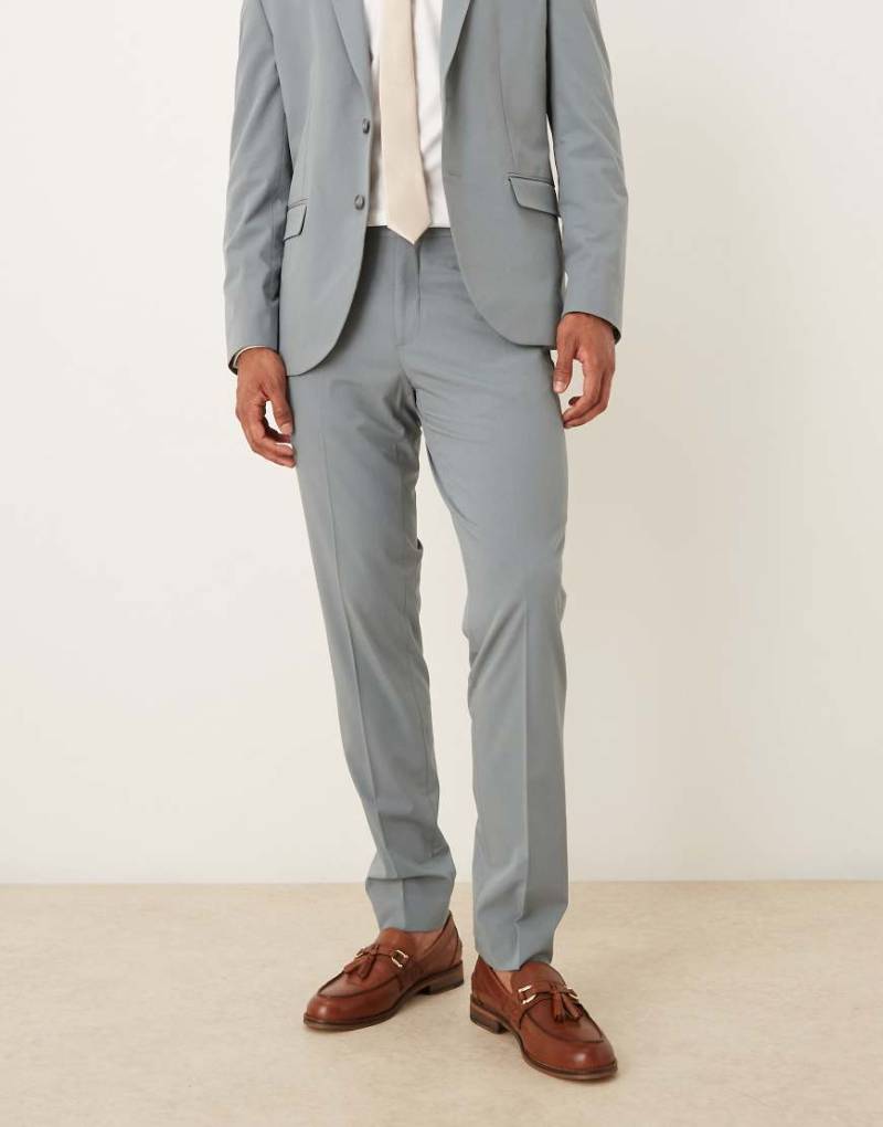 Mango - Elegante Slim Fit Hose in Grau, Kombiteil von Mango