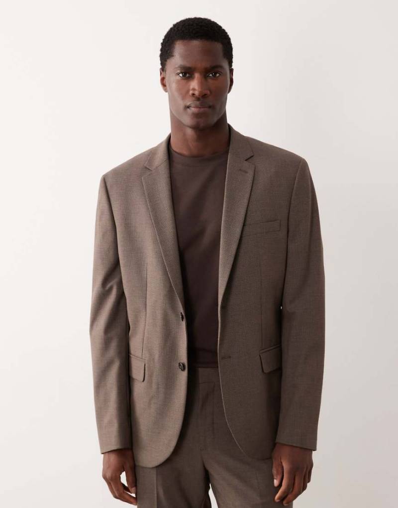 Mango - Eleganter Blazer in Braun-Brown von Mango