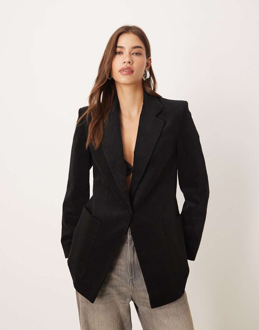 Mango - Eleganter Blazer in Schwarz von Mango