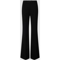 Mango Flared Cut Hose Modell 'TORTUGA' in Black, Größe 34 von Mango