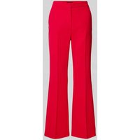 Mango Flared Stoffhose mit Gesäßtaschen Modell 'IGUANA' in Rot, Größe 42 von Mango