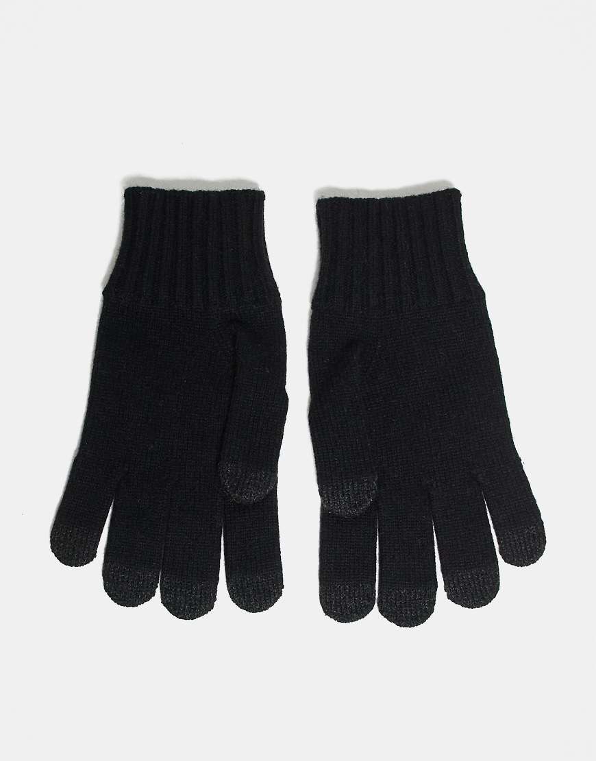 Mango - Handschuhe aus Wollmix in Schwarz Mango - Handschuhe aus Wollmix in Schwarz von Mango