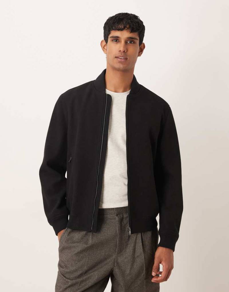 Mango - Harrington-Jacke in Schwarz von Mango
