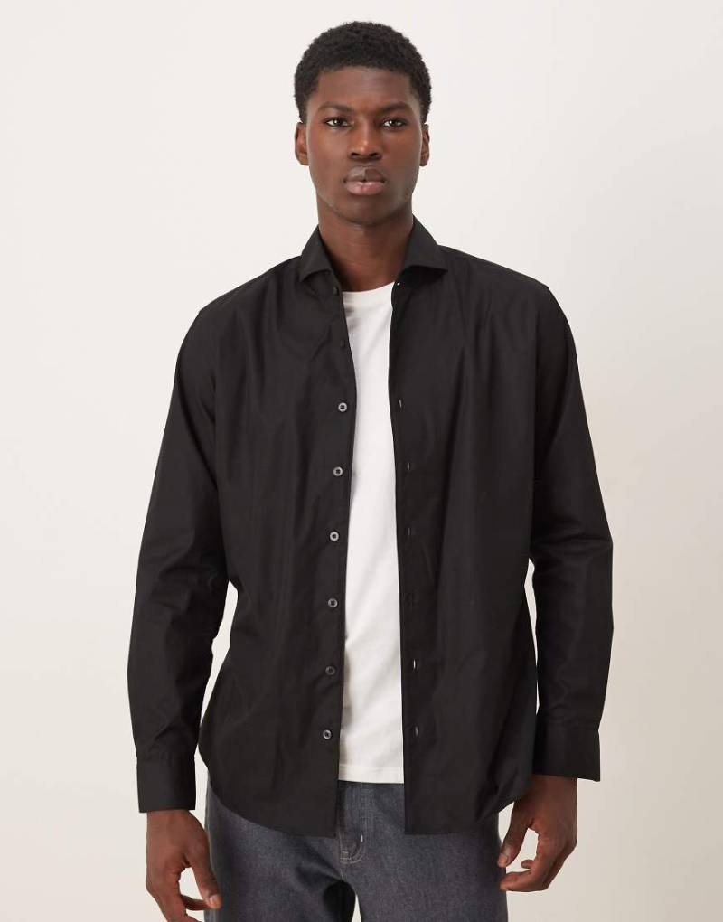 Mango - Hochwertiges Hemd aus 100% Baumwolle in Schwarz von Mango