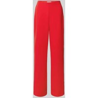 Mango Hose in unifarbenem Design Modell 'IGUANA' in Rot, Größe 44 von Mango