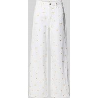 Mango Jeans mit 5-Pocket-Design in Offwhite, Größe 38 von Mango