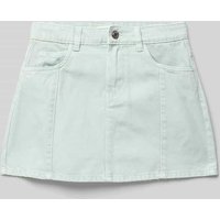 Mango Jeansrock im 5-Pocket-Design in Mint, Größe 140 von Mango