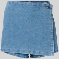 Mango Jeansshorts in Wickel-Optik in Jeansblau, Größe M Mango Jeansshorts in Wickel-Optik in Jeansblau, Größe M von Mango