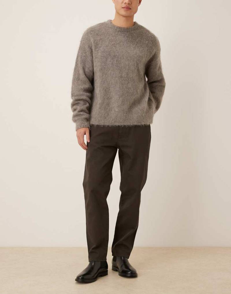 Mango - Juke - Schmal geschnittene Jeans aus 100% Baumwolle in Braun-Brown von Mango