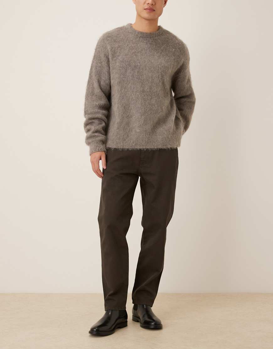 Mango - Juke - Schmal geschnittene Jeans aus 100% Baumwolle in Braun-Brown von Mango