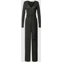 Mango Jumpsuit mit Bindegürtel Modell 'XIKYPIC' in Black, Größe S von Mango