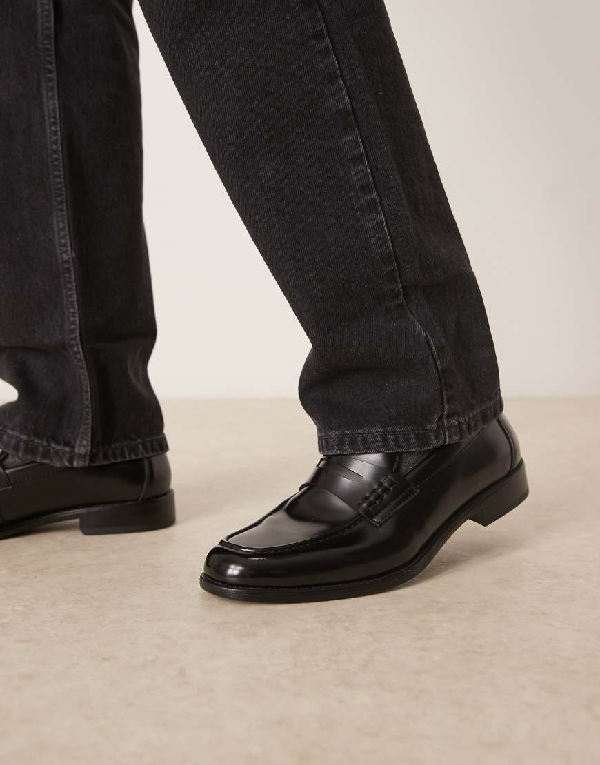Mango - Klassische Loafer in Schwarz von Mango