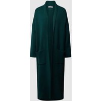 Mango Longcardigan mit aufgesetzten Taschen Modell 'RINGO' in Petrol, Größe L von Mango