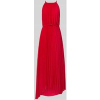 Mango Midikleid mit Gürtel Modell 'NICEL' in Rot, Größe XS von Mango