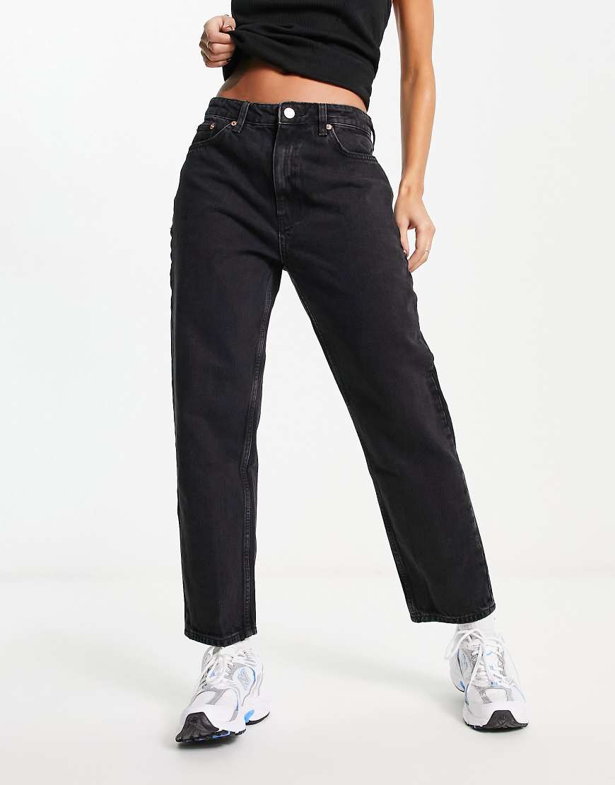 Mango - Mom-Jeans in Schwarz Mango - Mom-Jeans in Schwarz von Mango