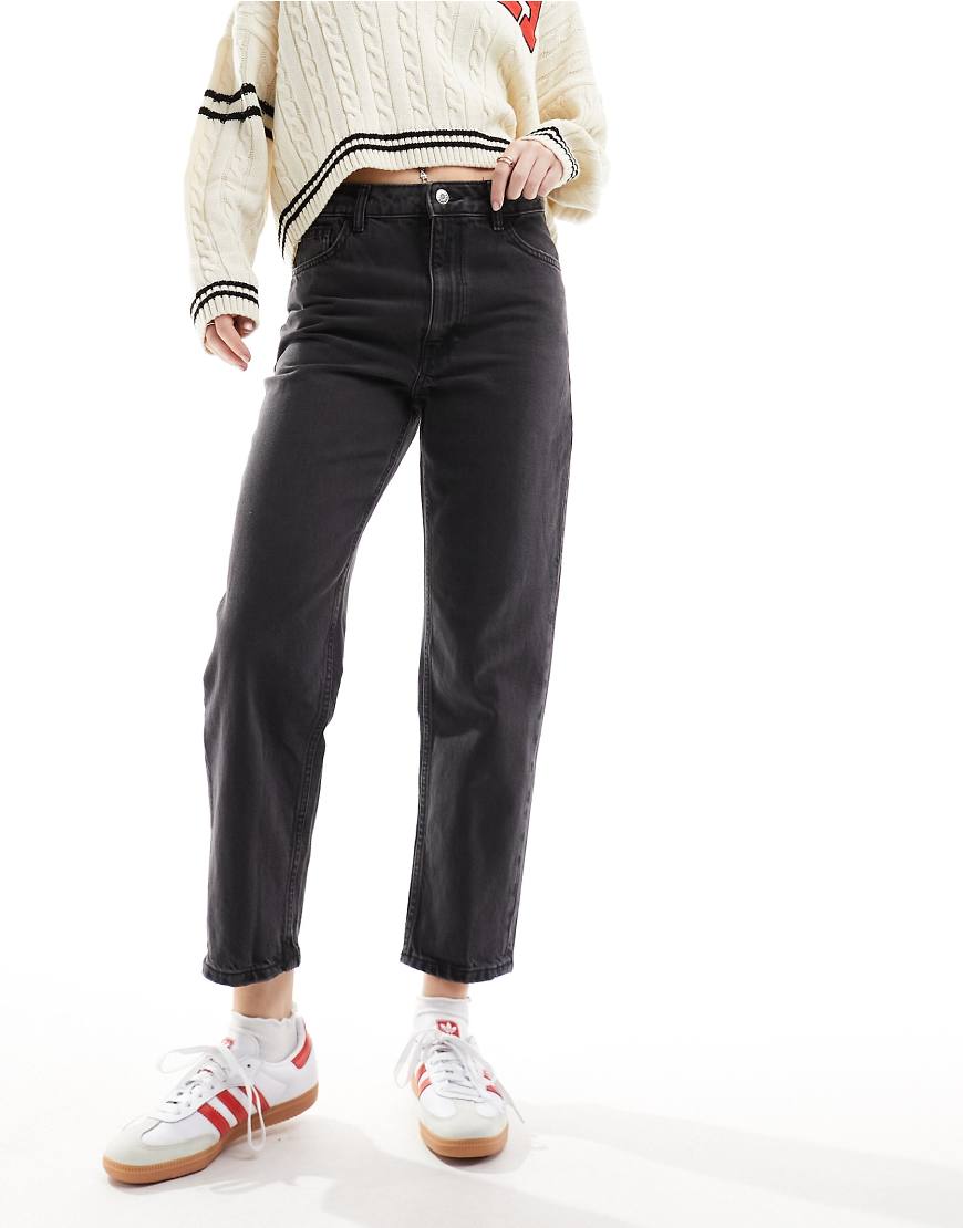 Mango - Mom-Jeans in Schwarz Mango - Mom-Jeans in Schwarz von Mango