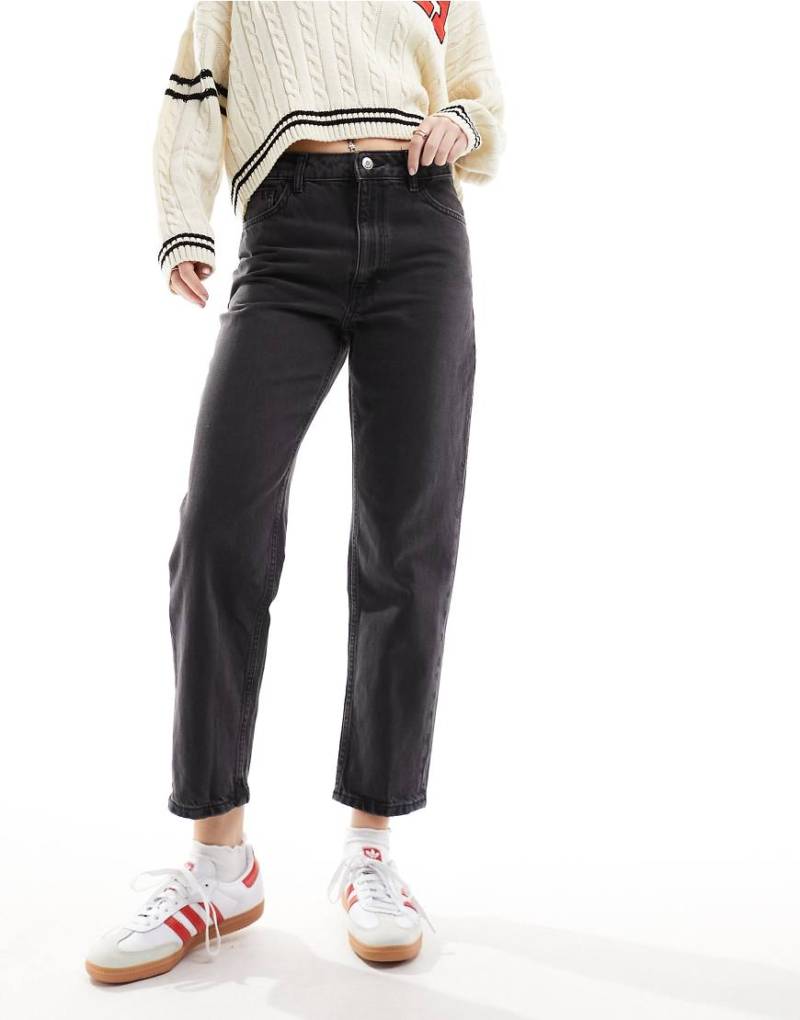 Mango - Mom-Jeans in Schwarz von Mango