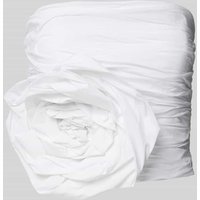 Mango Off-Shoulder-Blusentop mit floraler Applikation Modell 'NINFA' in Offwhite, Größe M von Mango