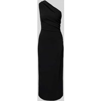 Mango Off-Shoulder-Kleid in unifarbenem Design Modell 'NATY' in Black, Größe M von Mango