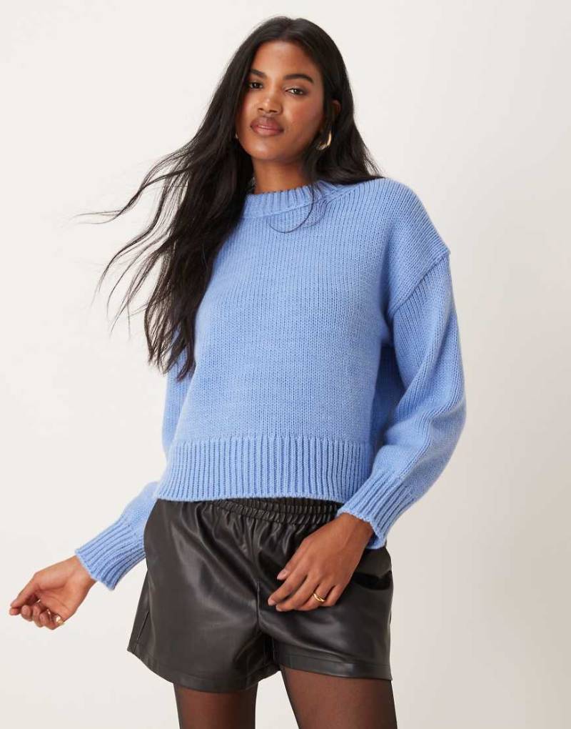 Mango - Oversize-Pullover in Blassblau von Mango