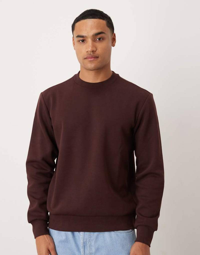 Mango - Oversize-Sweatshirt in Burgunderrot von Mango
