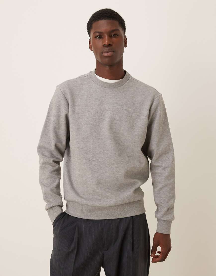 Mango - Oversize-Sweatshirt in Hellgrau von Mango