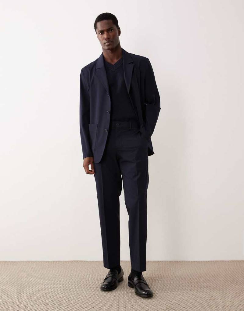 Mango - Parioli - Elegante Slim Fit Hose in Blau, Kombiteil von Mango