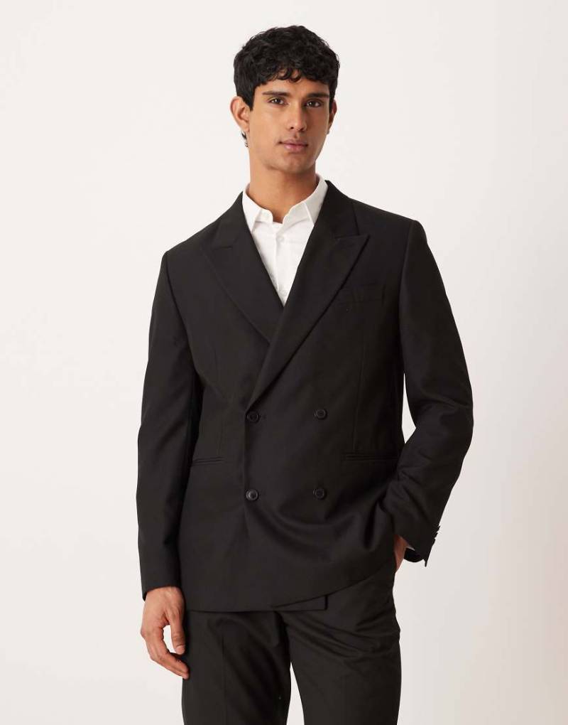 Mango - Pintor - Anzug-Blazer in Schwarz, Kombiteil 1 von Mango