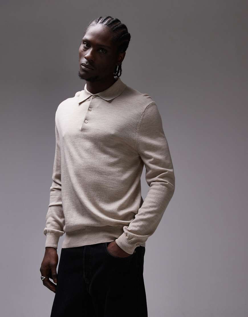 Mango - Pullover in Beige mit Kragendetail-Neutral Mango - Pullover in Beige mit Kragendetail-Neutral von Mango