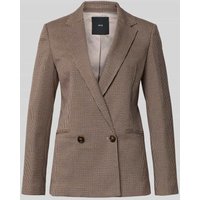 Mango Regular Fit Blazer mit Paspeltaschen Modell 'CHARLOT' in Bordeaux, Größe L von Mango