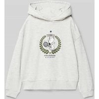 Mango Regular Fit Hoodie mit Viskose-Anteil Modell 'Champ' in Mittelgrau Melange, Größe 152 von Mango