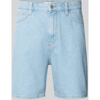 Mango Regular Fit Jeansshorts im 5-Pocket-Design Modell 'TETUAN' in Hellblau, Größe 46 von Mango