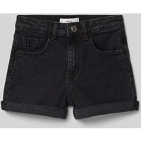 Mango Regular Fit Jeansshorts im 5-Pocket-Design Modell 'chip' in Black, Größe 140 Mango Regular Fit Jeansshorts im 5-Pocket-Design Modell 'chip' in Black, Größe 140 von Mango