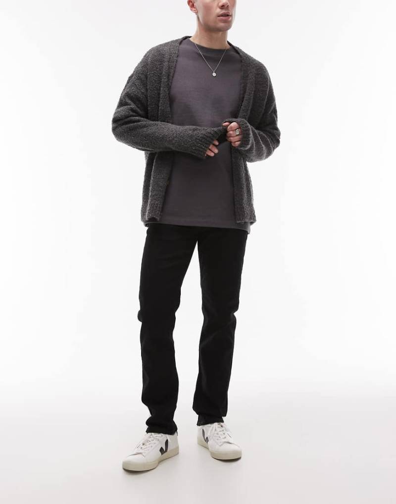 Mango - Schmal geschnittene Jeans in Schwarz von Mango