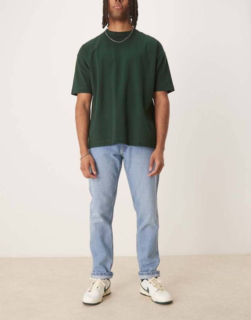 Mango - Schmal zulaufende Jeans in Hellblau von Mango