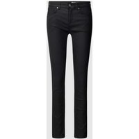 Mango Skinny Fit Jeans im 5-Pocket-Design Modell 'PUSHUP' in Black, Größe 34 von Mango