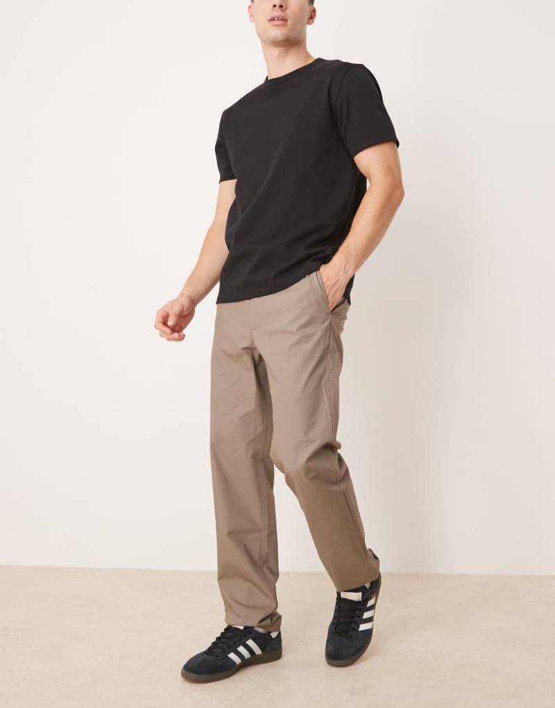 Mango - Slim-Fit-Baumwollhose in Braun von Mango