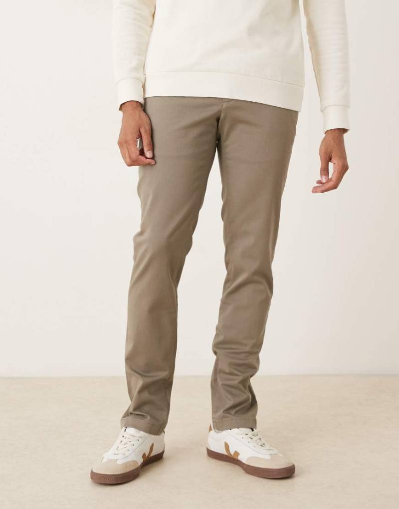Mango - Slim-Fit-Baumwollhose in Grau von Mango