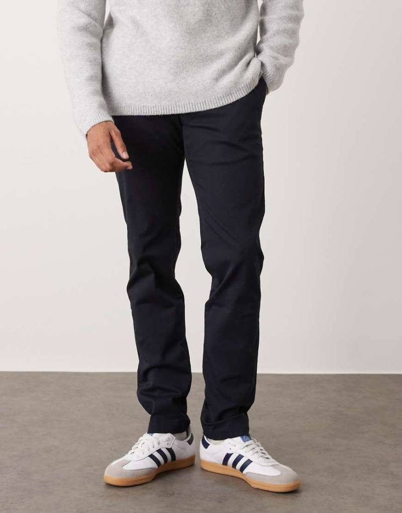 Mango - Slim-Fit-Baumwollhose in Marineblau von Mango