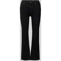 Mango Slim Fit Jeans im 5-Pocket-Design Modell 'SIENNA' in Anthrazit, Größe 40 von Mango