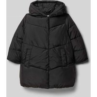 Mango Steppjacke mit Kapuze in Black, Größe 128 Mango Steppjacke mit Kapuze in Black, Größe 128 von Mango