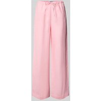Mango Stoffhose mit elastischem Bund Modell 'ALADA' in Hellrosa, Größe XL von Mango