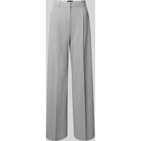 Mango Stoffhose mit französischen Eingrifftaschen in Hellgrau, Größe 36 von Mango
