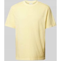 Mango T-Shirt mit Rundhalsausschnitt Modell 'SUGAR' in Hellgelb, Größe M von Mango