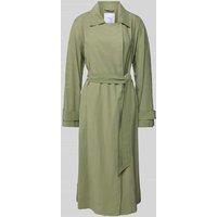 Mango Trenchcoat mit Bindegürtel Modell 'TAXI' in Khaki, Größe M von Mango